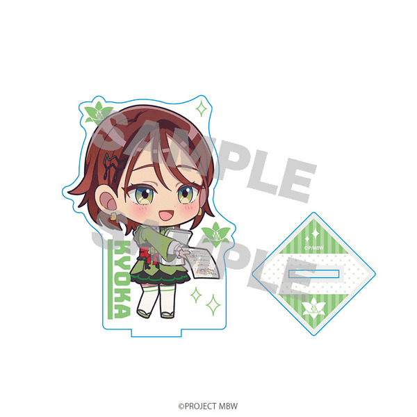 みーにゃ　板橋ハウス　RED アクリルスタンド　3人分 前橋ウィッチーズ アクリルスタンド 赤城ユイナ ミニキャラ 花屋