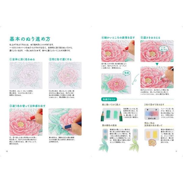 脳が若返る 自律神経が整う 心が癒される１２カ月の花々ぬり絵 通販 セブンネットショッピング