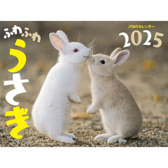 カレンダー　’２５　ふわふわうさぎ