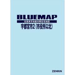 ブルーマップ　宇都宮市　２　市役所以北