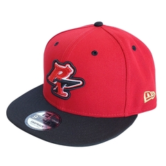 【トヨタ2021】キャップ（NEWERA950 ブラック×レッド)  M/L