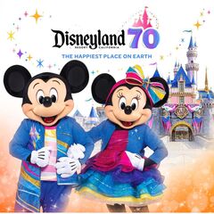 カリフォルニア ディズニーランド・リゾート70周年セレブレーション ミュージック・アルバム（CD）（セブンネット限定特典：アクリルキーホルダー）