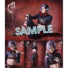 舞台版 誰ガ為のアルケミスト～聖ガ剣、十ノ戒～　キャストL判ブロマイド　4枚セット フィーア／橋本全一