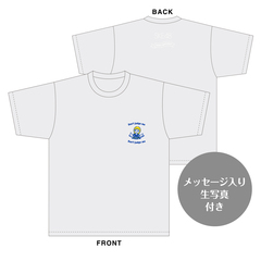 【SKE48】菅原茉椰　生誕記念Tシャツ(L)＆メッセージ入り生写真（2024年1月度）