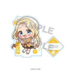 前橋ウィッチーズ アクリルスタンド 三俣チョコ ミニキャラ 花屋制服ver.