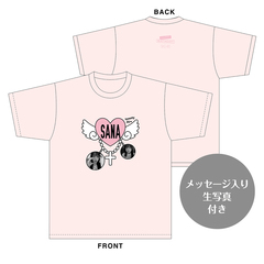 【SKE48】雲井紗菜　生誕記念Tシャツ(L)＆メッセージ入り生写真（2025年11月度）