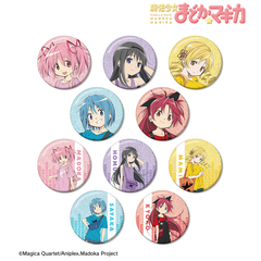TVアニメ「魔法少女まどか☆マギカ」rockin'starコラボ 描き下ろし トレーディンググリッター缶バッジ【BOX】（2026年7月中旬以降発売予定）
