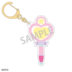 魔法の天使クリィミーマミ×魔法のプリンセスミンキーモモ モチーフアクリルキーホルダー　魔法のステッキ（2026年7月以降発売予定）