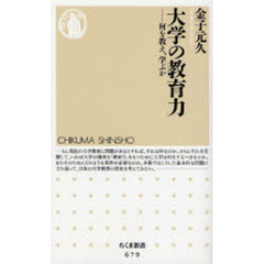 大学の教育力　何を教え、学ぶか