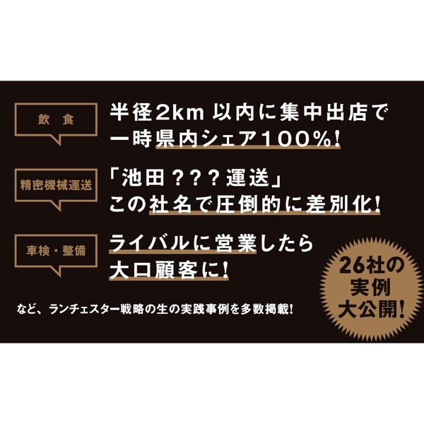 小山昇の“実践”ランチェスター戦略　成果を確実に出し続ける科学的な方法