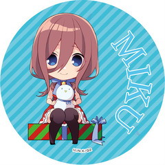 【缶バッチ】三玖サンタコスSDキャラ【五等分の花嫁∬】