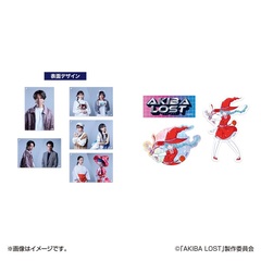 AKIBA LOST ポストカードセット+ステッカーセット