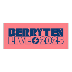 【ベリテンライブ2025】フェイスタオル ピンク 