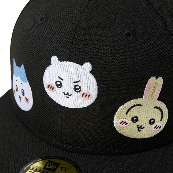59FIFTY ちいかわ / キャラALL OVER ブラック Sizes：7 5/8 通販