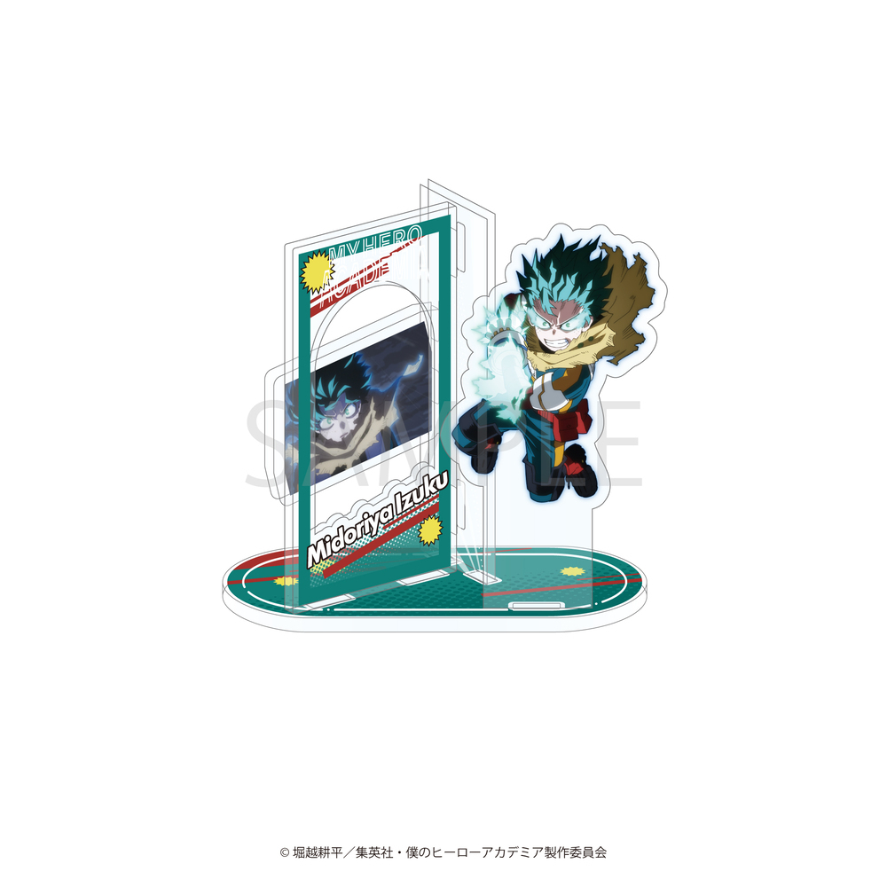 アニメ『僕のヒーローアカデミア』場面写アクリルスタンド 01.緑谷 出