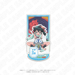 キャラディショナルトイ　ケロロ軍曹　花札柄アクリルスタンド（ドロロ・小雪）