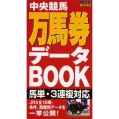 万馬券データＢＯＯＫ　中央競馬　馬単・３連複対応