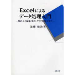 Ｅｘｃｅｌによるデータ処理入門　集計から編集，要約，グラフ化，検定まで