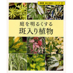 庭を明るくする斑入り植物