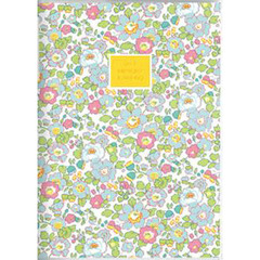 ７７２１メモリー家計簿リバティＡ６イエロ