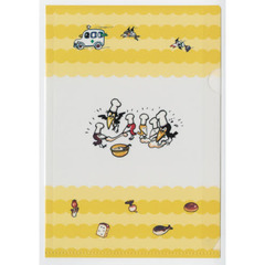 からすのパンやさん　Ａ５クリア　イエロー