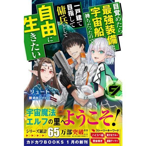 目覚めたら最強装備と宇宙船持ちだったので、一戸建て目指して