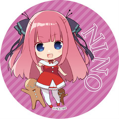 【缶バッチ】二乃サンタコスSDキャラ【五等分の花嫁∬】