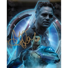 【東京コミコン開催記念】マーク・ラファロー氏 直筆サイン入りポートレイト　B（額縁セット）