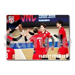 【バレーボール男子日本代表】メタルディスプレイ  ドイツ戦 05