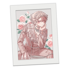 【絵師コレ】「すばる」複製原画　額・白