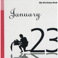 マイ・バースデー・ブック　１月２３日