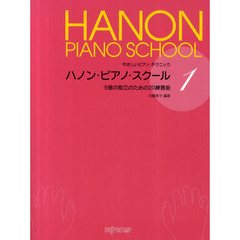 ハノン・ピアノ・スクール　１　５指の独立のための２０練習曲
