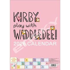 カービィ play with ワドルディ　2026年カレンダー