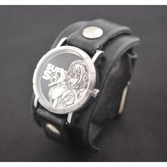 すーぱーそに子 X red monkey designs  Collaboration Wristwatch （Black／通常版）