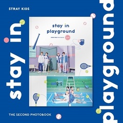 （書籍）STRAY KIDS／STRAY KIDS 2nd PHOTOBOOK [stay in playground]（写真集＋DVD）（輸入盤）