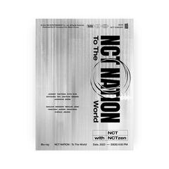 NCT／2023 NCT CONCERT - NCT NATION：To The World in INCHEON Blu-ray（セブンネット限定特典：2Lサイズブロマイド）（Ｂｌｕ?ｒａｙ）