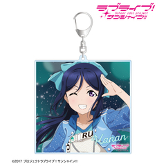 ラブライブ！サンシャイン!! 描き下ろし 松浦果南 3rdソロコンサートver. BIGアクリルキーホルダー（2025年9月中旬以降発売予定）