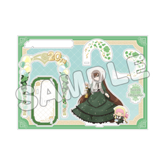 ローゼンメイデン×サンリオキャラクターズ／立体アクリルフィギュア／翠星石×リトルツインスターズ（ララ）（2025年10月以降発売予定）
