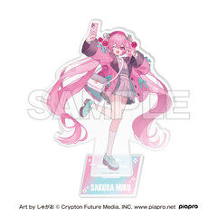 「桜ミク×Shibuya Sakura Stage」 アクリルスタンド Art by しゅがお（2026年10月以降発売予定）