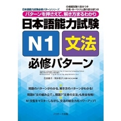 日本語能力試験N1文法必修パターン