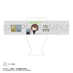 呪術廻戦（懐玉・玉折）×サンリオキャラクターズ レトログラス03.家入硝子・ハンギョドン