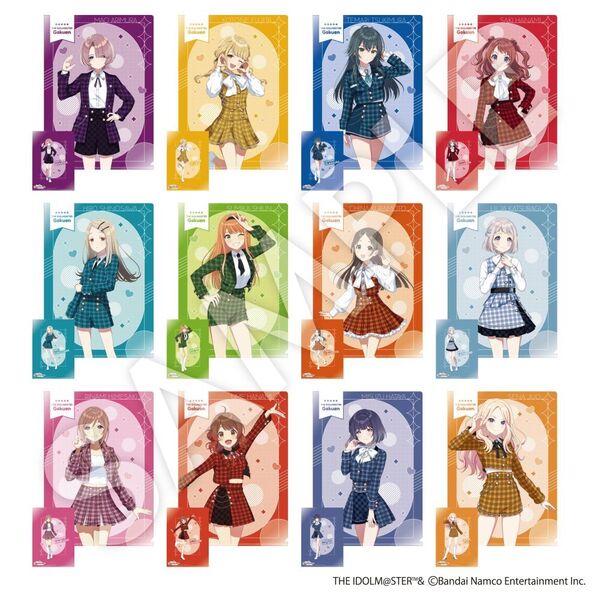 学園アイドルマスター Google Play 大感謝祭 限定クリアファイル 学園アイドルマスター Google Play 大感謝祭 限定クリアファイル