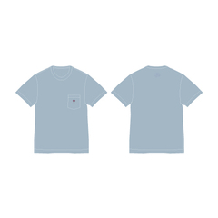 【ナオト・インティライミ TOUR 2021】ポケットTシャツ　スモーキーブルー M