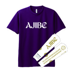 AJIBC2024 応援Tシャツセット パープル Lサイズ