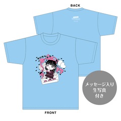 【SKE48】松川みゆ　生誕記念Tシャツ(M)＆メッセージ入り生写真（2025年4月度）