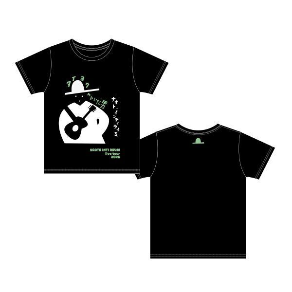 お値段相談可！ナオトインティライミ直筆サイン入りTシャツ✨ ナオト・インティライミ】LIVE TOUR 2026 Tシャツ ブラック 通販