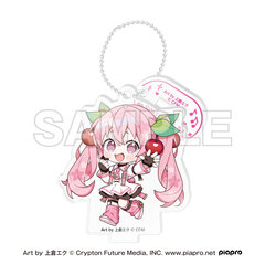 「桜ミク×Shibuya Sakura Stage」 ミニキャラスタンドキーホルダー A（2026年10月以降発売予定）