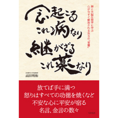 念起こるこれ病なり　継がざるこれ薬なり　禅と大脳生理学に学ぶ　心が今すぐ解放される珠玉の「言霊」