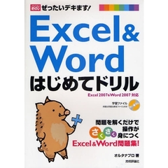 ぜったいデキます！Ｅｘｃｅｌ　＆　Ｗｏｒｄはじめてドリル