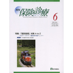 月刊／保険診療　２０１３年６月号　特集「個別指導」対策Ａ　ｔｏ　Ｚ